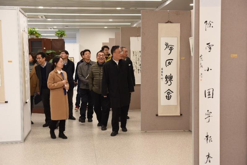 圖2 參觀文化展廳